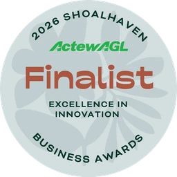 2026 Shoalhaven Business Awards Finalist - Excellence in Innovation 2026 Shoalhaven Business Awards Finalist - Excellence in Innovation